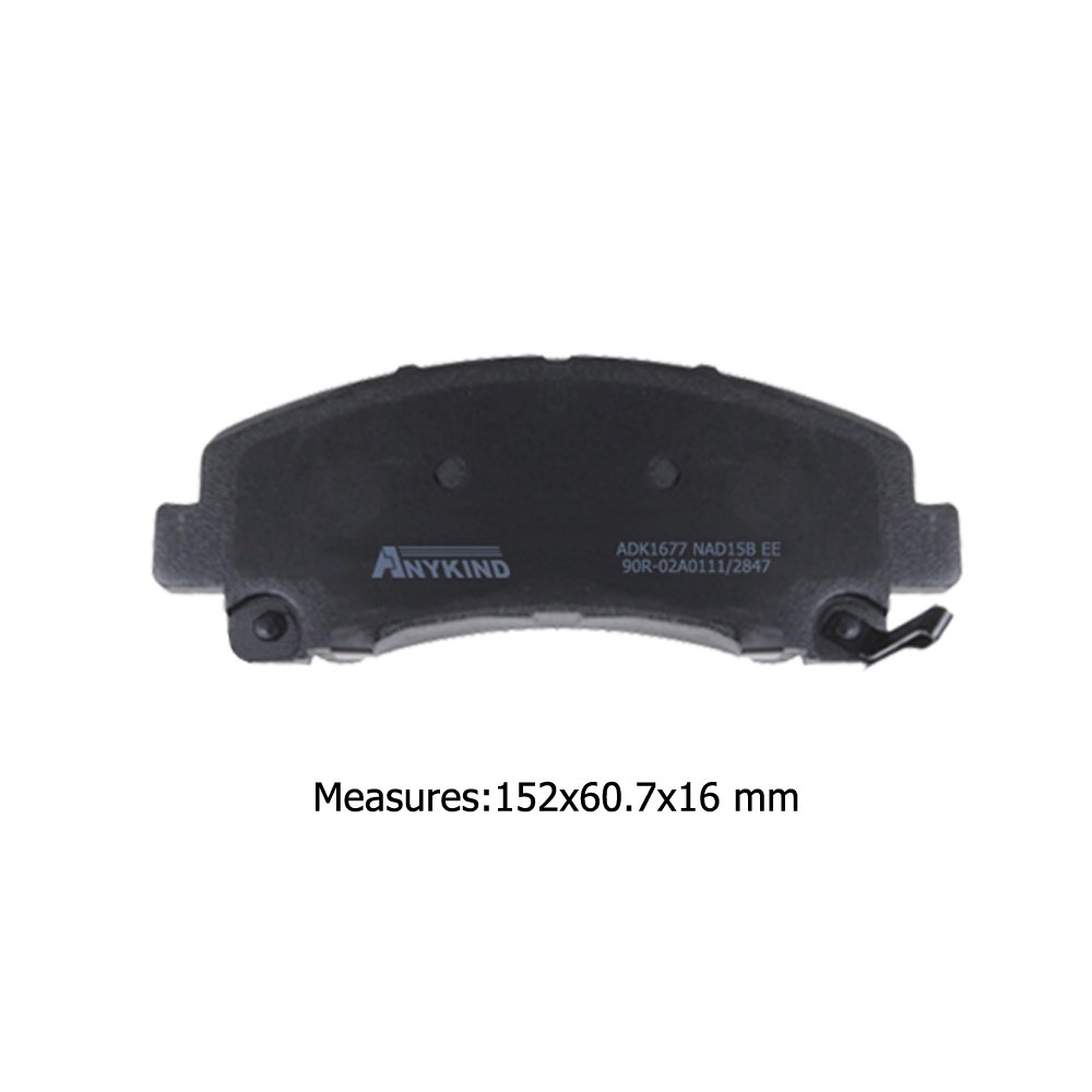 D1677-8906 Front Brake Pads for Isuzu D-Max TFR86 TFS86 TFR85 TFS85