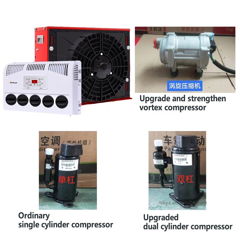 24v 12v air Conditioner for Car Electric Mini Split Truck Sleeper Ac Kit Car Cooling air Conditioner