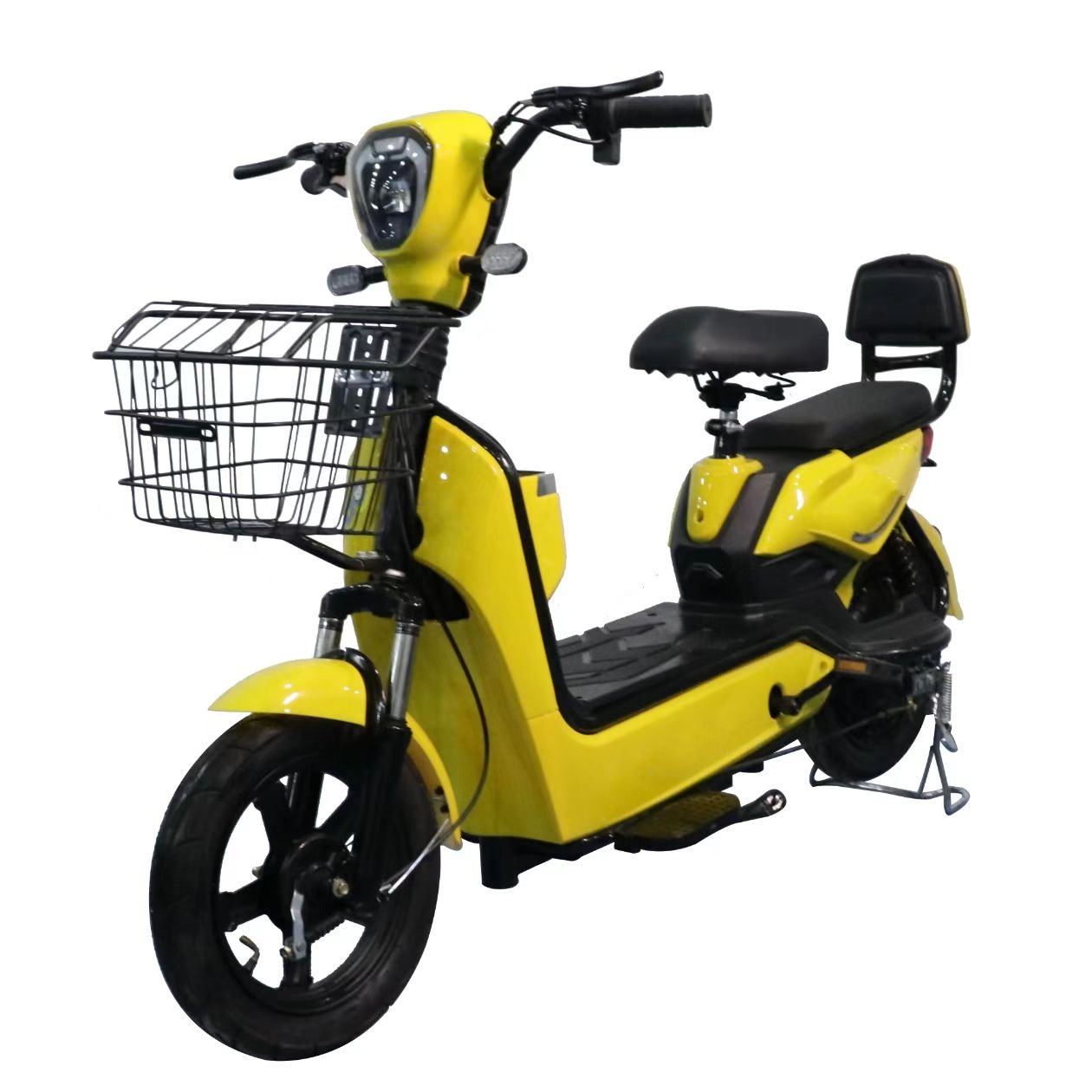 48V 350W Motor Power 60km Range Carbon Steel Frame Drum Brake Leisure Bicycle Sensor Technology Smart Convenient City Commute