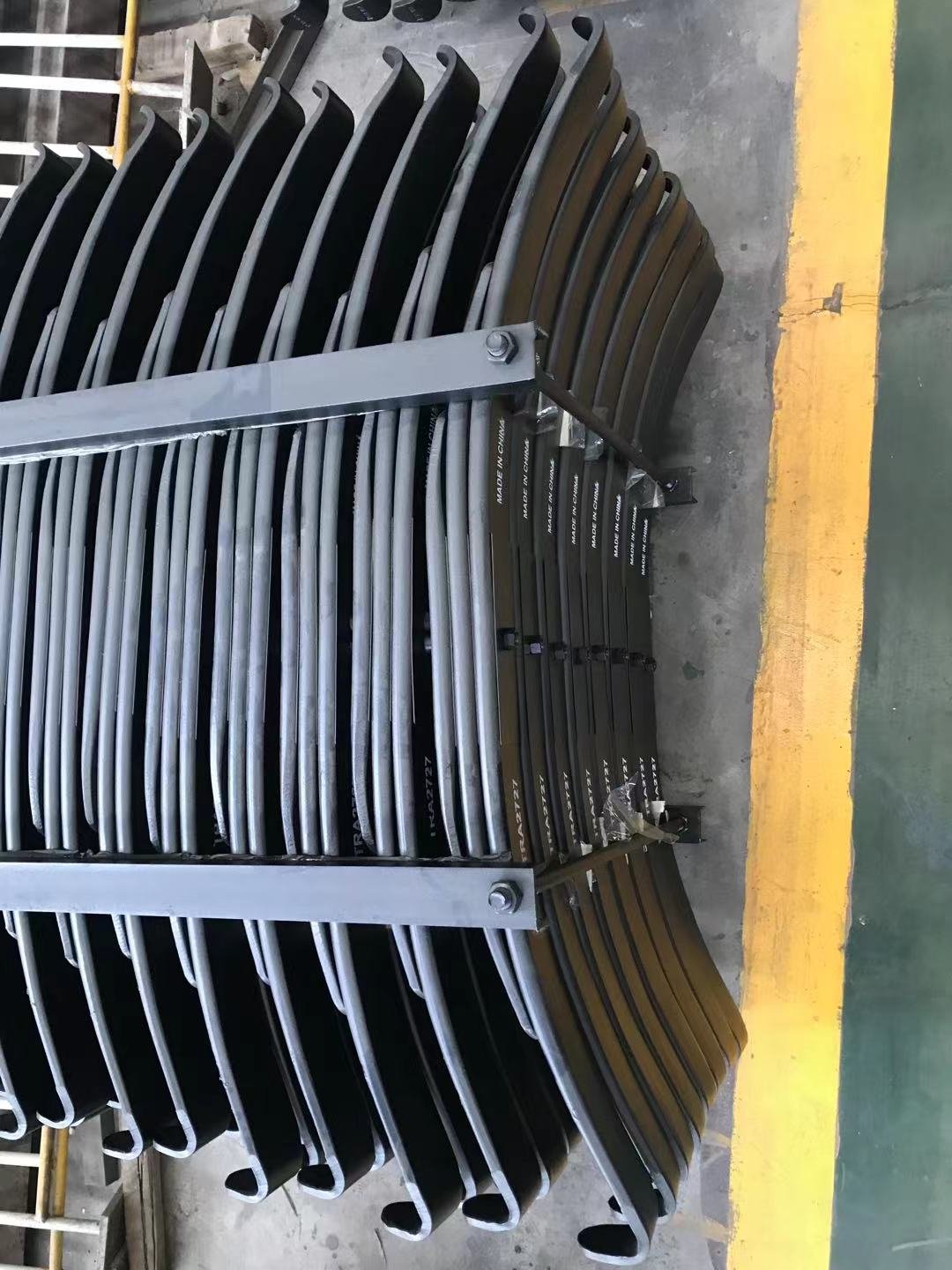 Width 90mm Leaf Spring for Truck Axle Pars Suspension System Spring Brake Parts for Sale