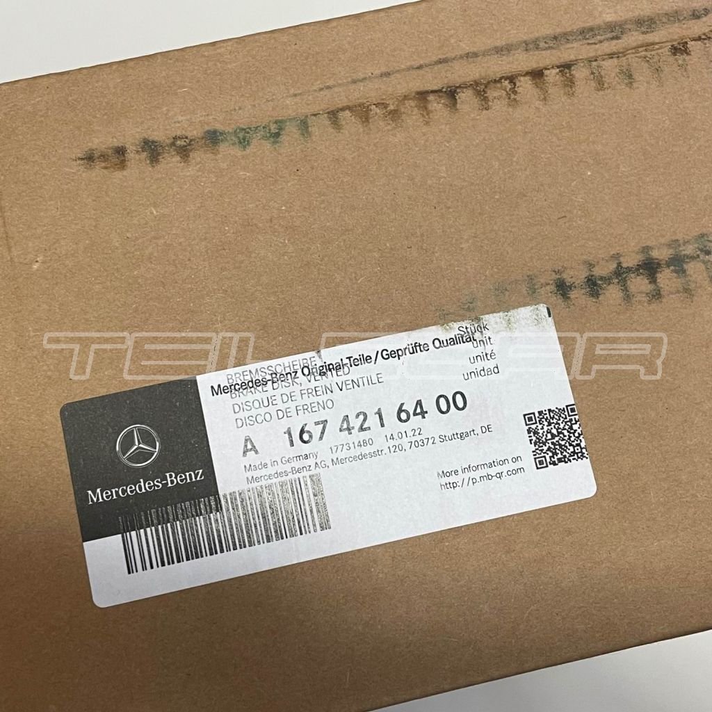 For Mercedes C167 GLE / GLS / C295 EQE C297 EQS AMG Front Brake Disc Ceramic CCB Right Side A1674216400 / a 167 421 64 00