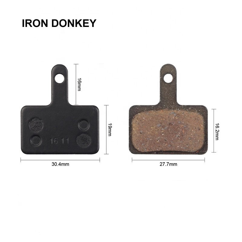 IRONDONKEY Bicycle High Quality and Cheap Four Piston Disc Brake Pads Bicycle Metal Resin Brake Pads Bicycle Disc Brake Pads