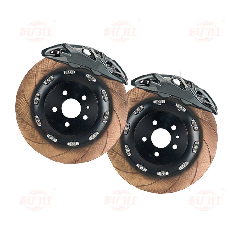 Brake Caliper Modified Sports Version GTS4 Integrated Large Four Piston Set Suitable for BMW 3 Series
