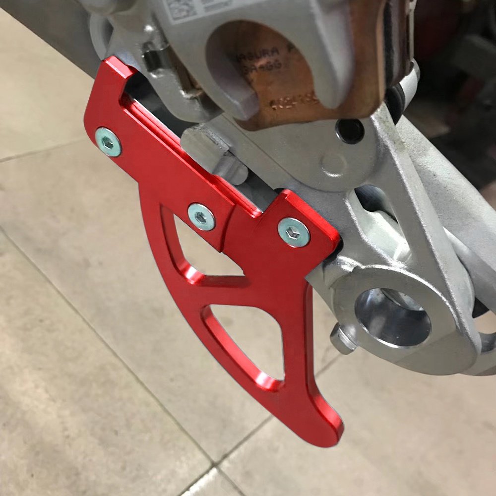 NiceCNC Rear Brake Disc Rotor Guard Cover Protector for GASGAS EC250 EC 250 250F 350F ECF 250 350 2021 - 2023 Magura Braktec
