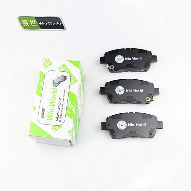 Win World D2183/A-634WK Hot Selling Wholesale High Quality Professional Auto Semi Metallic Auto Brake Pads for Peugeot