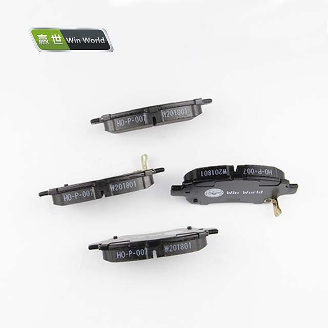 Win World D2183/A-634WK Hot Selling Wholesale High Quality Professional Auto Semi Metallic Auto Brake Pads for Peugeot