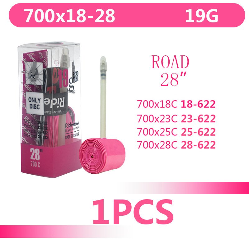 RideNow 19g TPU Tube 700x18-28c Road Bike Tire 45mm/65mm/85mm 700C Super Light Inner Tube