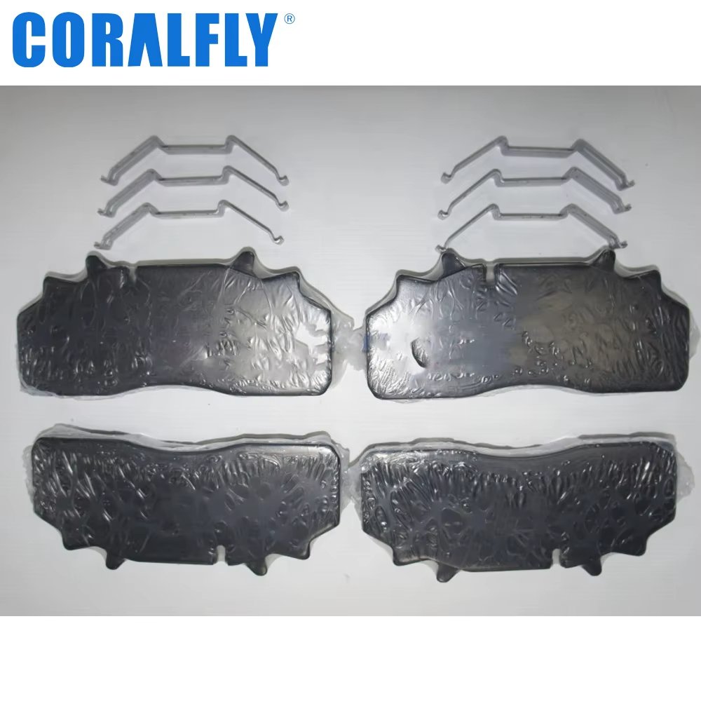 Automatic Brake Systems Spare Parts Brake Pads WVA29126 29126 Truck Brake Pads for DAF 1628064 SAF 3057008000