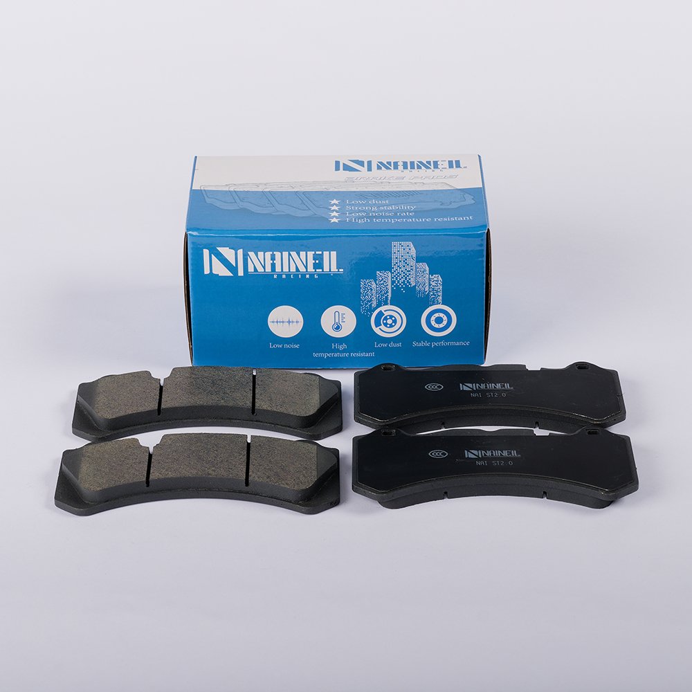 Naineil New Condition Front 6 Piston Caliper Brake Pads Street Performance GT6 BM6 CTSV GTR35 Corvette C7 C63 AMG