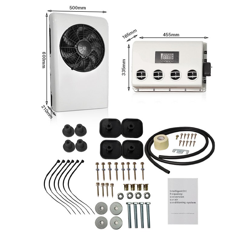 Auto air Condition 12V 24V Electric Truck Cabin Air Conditioning Systems 12V 24V Parking Air Conditioner Trucks