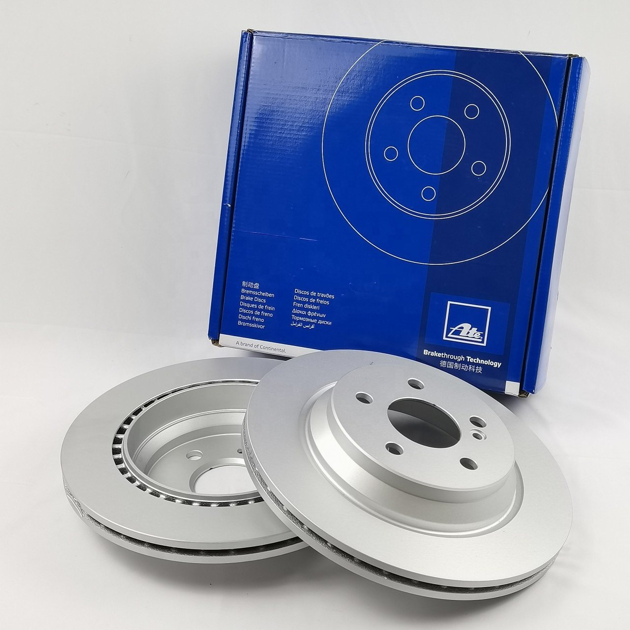 Genuine OE 2214231212 Rear Brake Disc for Mercedes Benz W221 S350 for ATE Brake Disc 300mm W221
