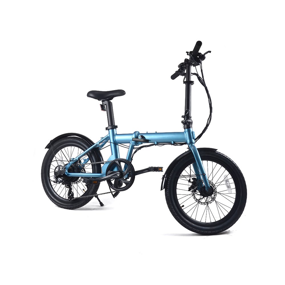 20 Inch Folding Electric Bike Foldable Portable Hidden Lithium Battery Electric Bicycle with Brushless Motor