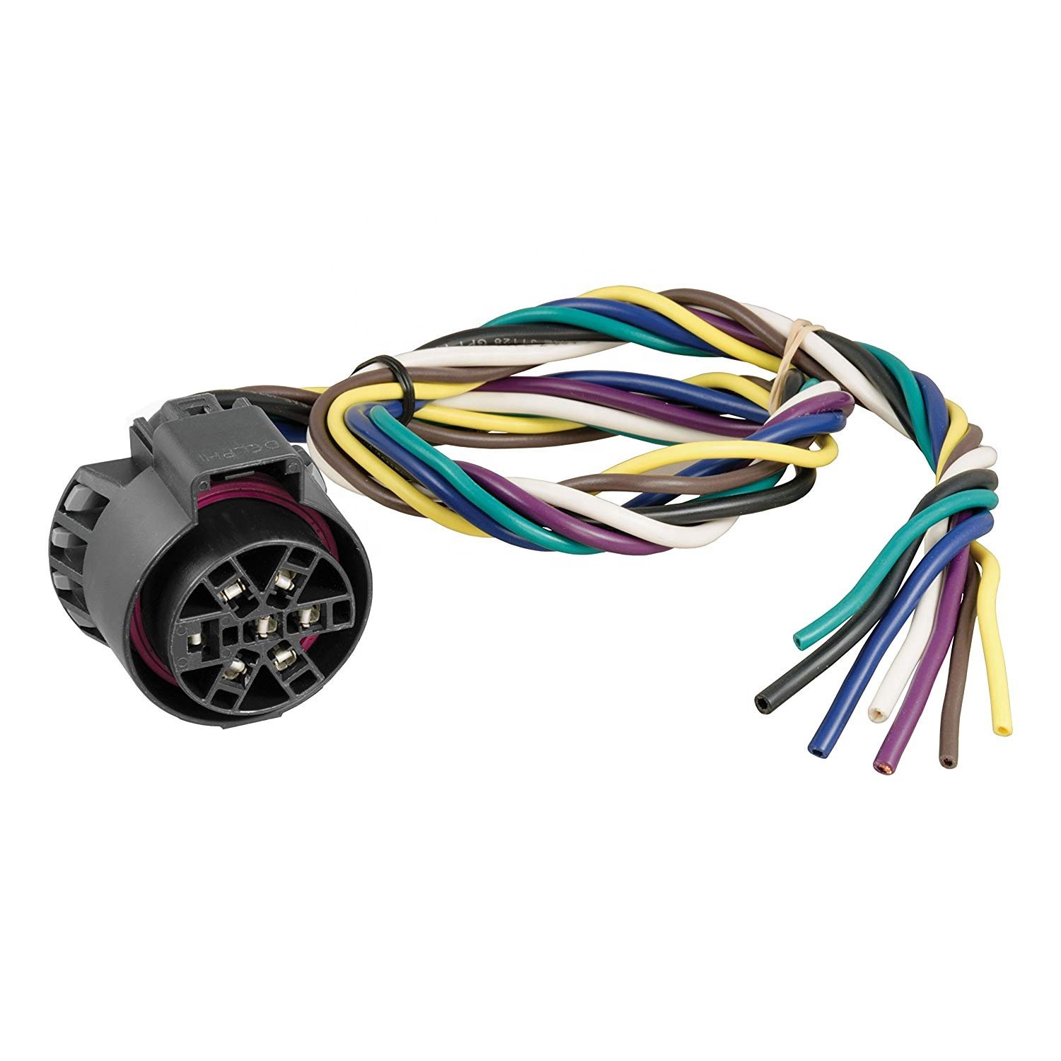 24 Inch Replacement US CAR 7 Pin Connector Trailer Wiring Harness