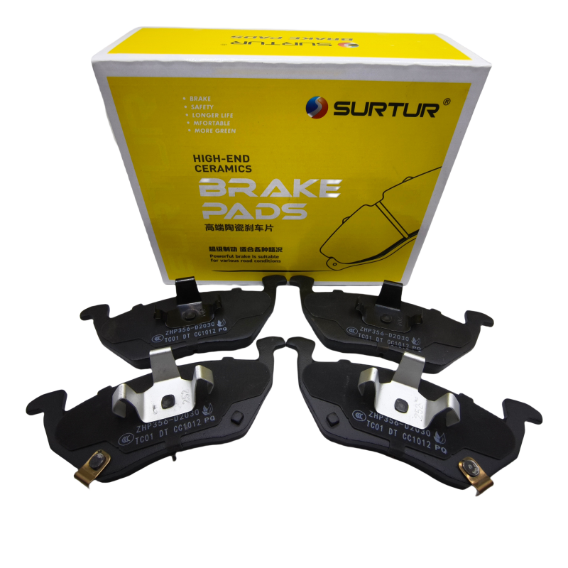 Wholesale Car Parts Brake Pads OEM Pastilas De Freno D2030 Ceramic Auto Brake Pads for MG SAIC