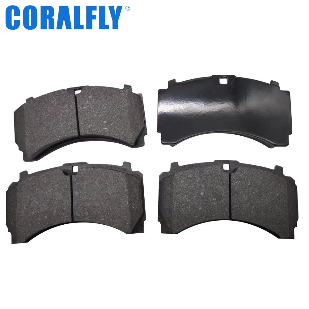 Coralfly Truck Brake Pads WVA29244/WVA29245 for MERCEDES-BENZ 006 4201520 / 006 4205320 / A006 4201520 / A0064201520