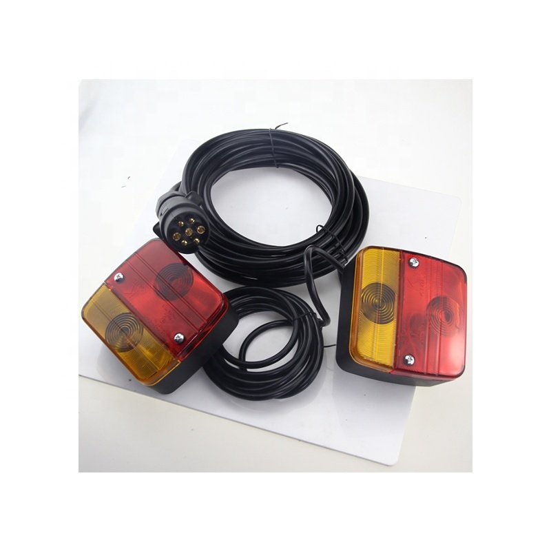 Wholesale Square 12V Tail Light Rear Lights Tail Brake Indicator Tail Light Set