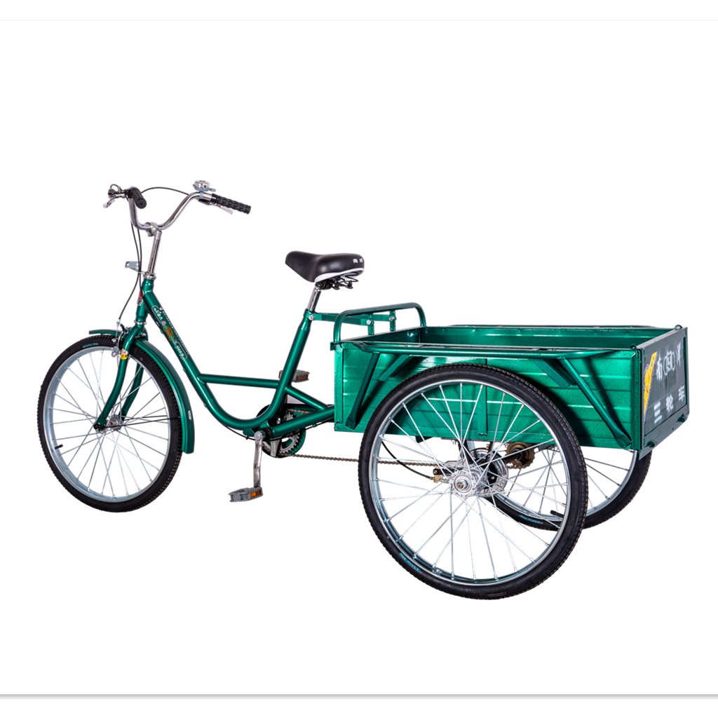 Best Selling Cheaper 3 Wheel Adult Tricycle with Rear Carrier Family Hot Selling