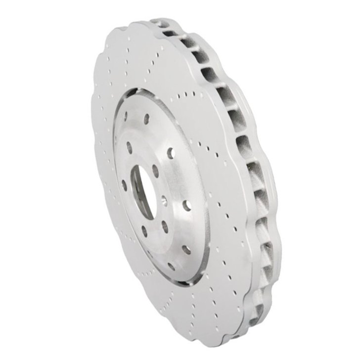 For Audi A6 C7 Avant RS6 A7 Sportback RS7 Vented Brake Disk Rotor G3000 HT250 Pig Iron Front Brake Disc 4G0615301AH 4G0615301E