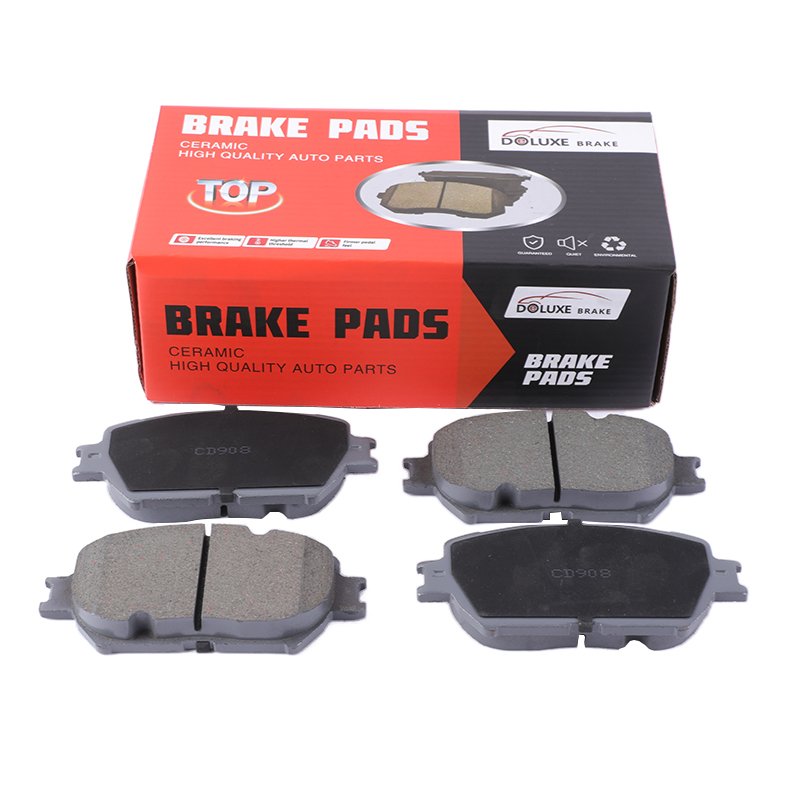China Brake Pads Manufacturer Auto Brake Systems Pastillas De Freno Automotive Ceramic Disc Brake Pads for Lexus