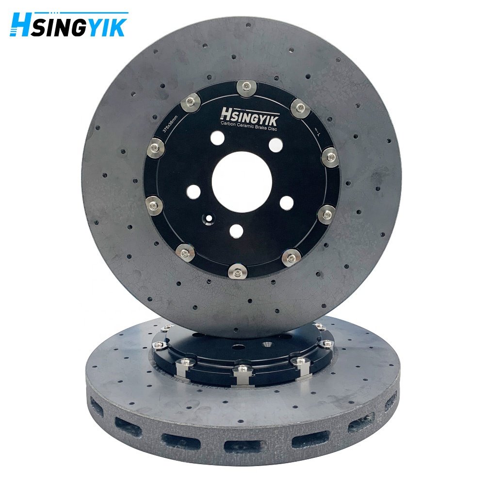 Hsingyik 355 MM Rear Carbon Ceramic Brake Rotor Disc for Audi R8 RS4 RS5 Lamborghini 4S0615601A 420.615.601.L