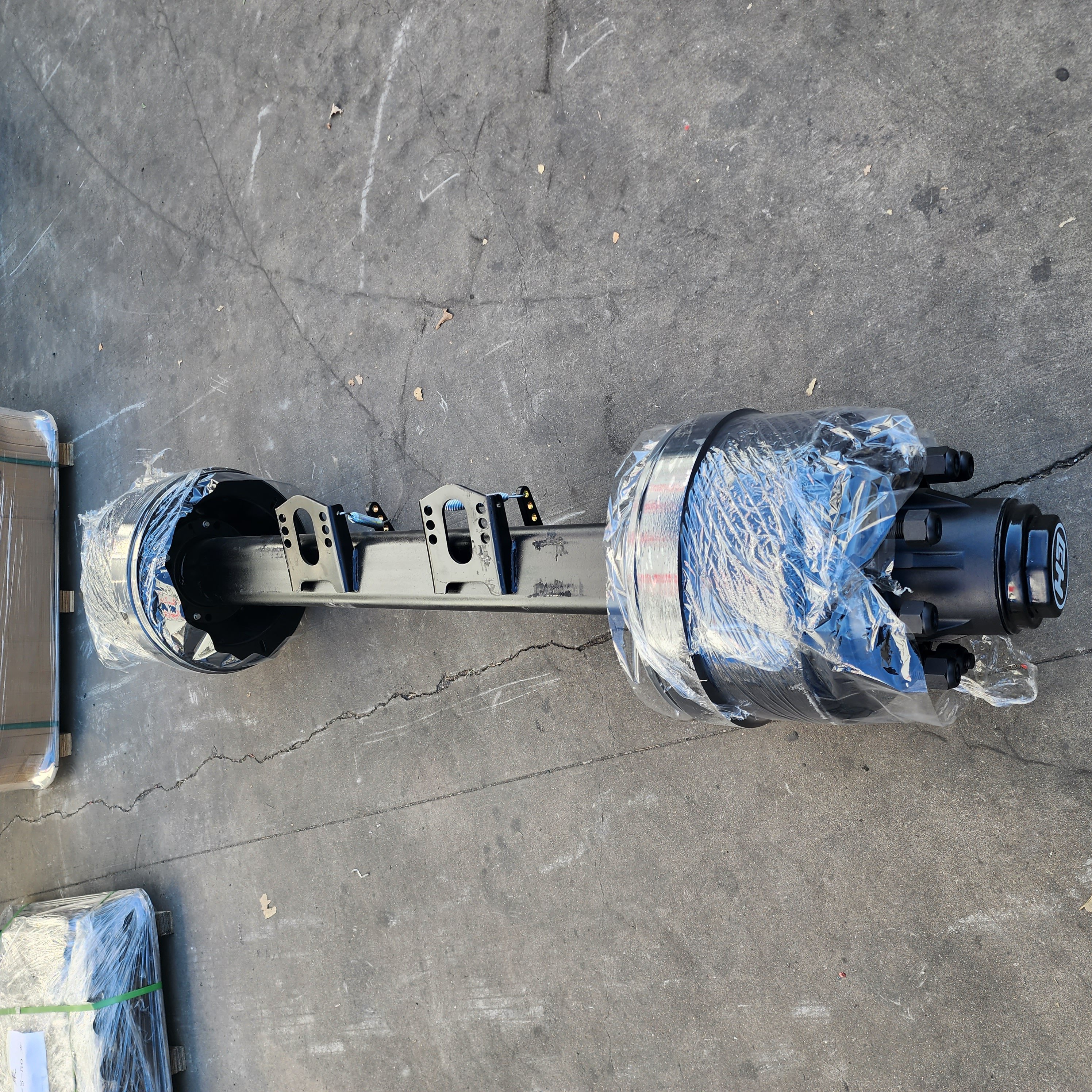 American Style Steel Construction 1850mm Drum Brake Axle 20T Semi Trailer Heavy Duty Truck Parts New & Used Sale