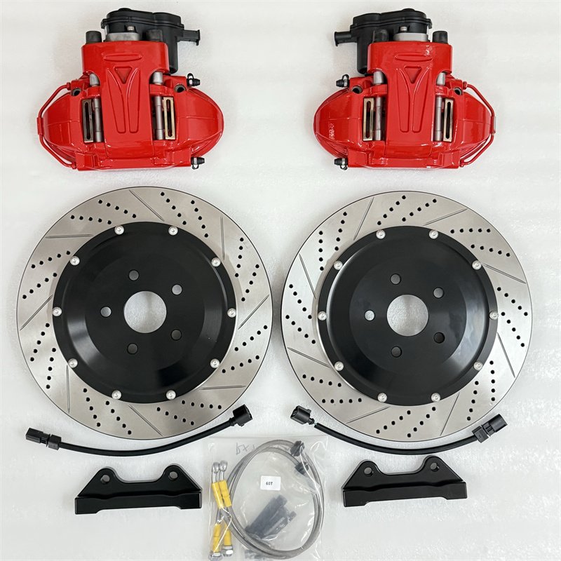 Integrated Brake Kit Electronic Handbrake 4 Piston Caliper for Mercedes-benz W205 C180 VW Golf 7 GTI Lexus Land Cruiser Cooper
