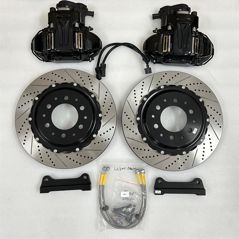 Integrated Brake Kit Electronic Handbrake 4 Piston Caliper for Mercedes-benz W205 C180 VW Golf 7 GTI Lexus Land Cruiser Cooper