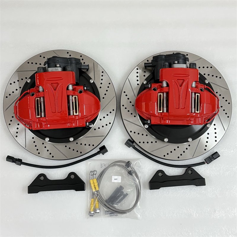 Integrated Brake Kit Electronic Handbrake 4 Piston Caliper for Mercedes-benz W205 C180 VW Golf 7 GTI Lexus Land Cruiser Cooper