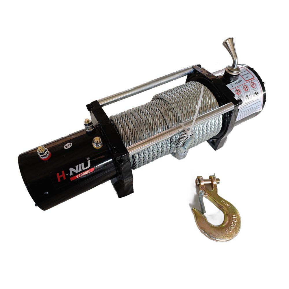 Electric Winches Dc Motor 12000Lb Electric Capstan Cabrestante 12v for AUTO Off-Road Car Winch