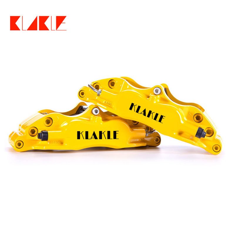 KLAKLE Racing 100% Tested Auto Brake System 4 Pot Brake Calipers for Subaru Impreza Wrx Gt 2000 GC8 Audi Brake Calipers 5200