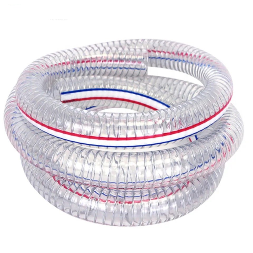 2'' PVC Steel Wire Reinforced Hose With Good Flexibility