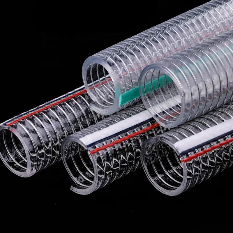 2'' PVC Steel Wire Reinforced Hose With Good Flexibility