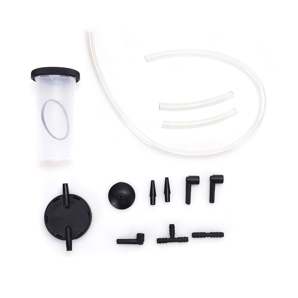 Auto Vacuum Pressure Pump Manual Vacuum Pressure Pump Kit Brake Fluid Bleeding Tester Gauge Tools
