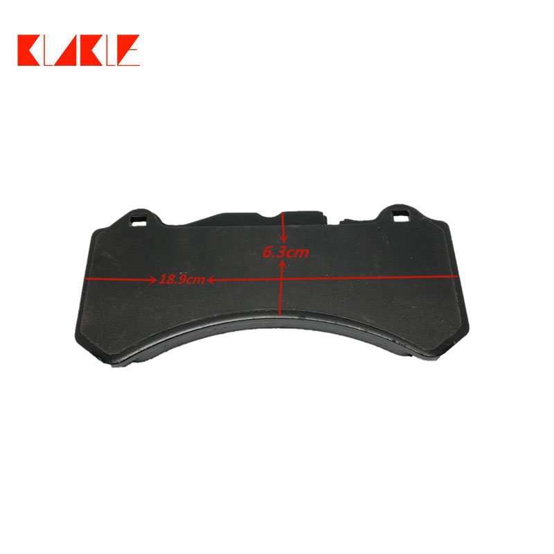 KLAKLE Front Brake Pads Semimetal Material GT6 GT4 Brake Pads for VW Golf 7