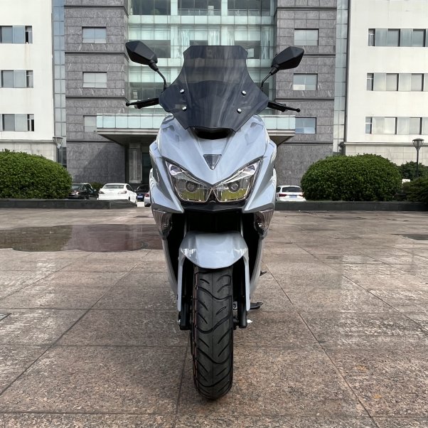 European Country Hot Selling Euro 5 EFI 125cc CBS Brakes Engine Customized Gasoline Gas Scooters With Windshield