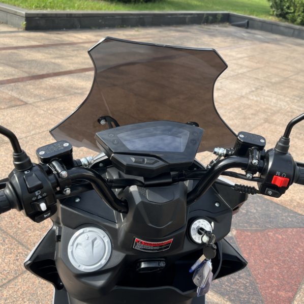 European Country Hot Selling Euro 5 EFI 125cc CBS Brakes Engine Customized Gasoline Gas Scooters With Windshield