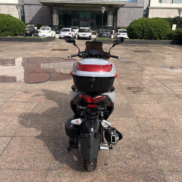 European Country Hot Selling Euro 5 EFI 125cc CBS Brakes Engine Customized Gasoline Gas Scooters With Windshield