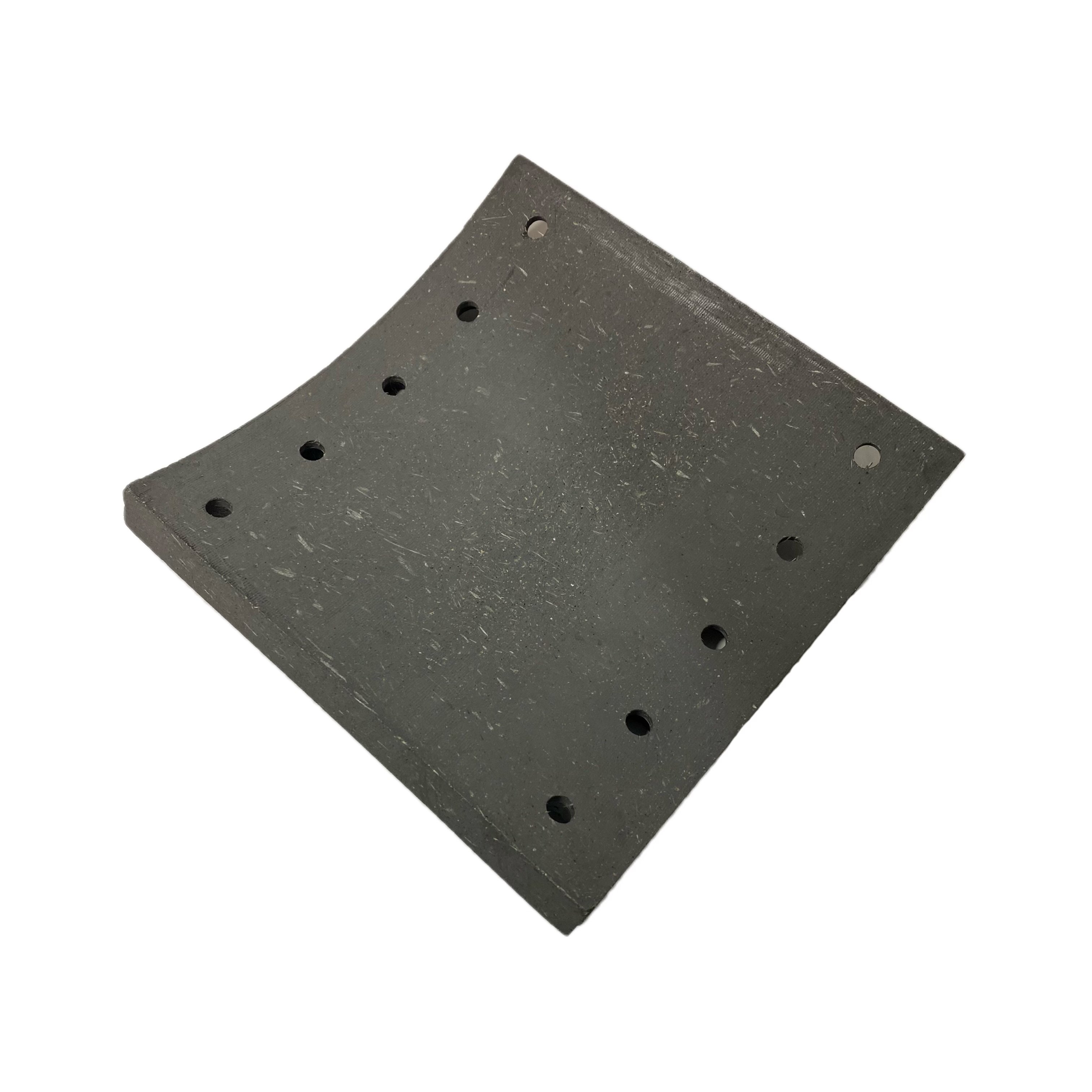 Truck Brake Lining 19094 Asbestos Free BPW Brake Lining BC37 Europe Heavy Duty Truck Trailer Drum Brake Pad