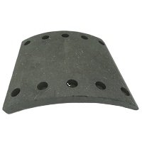 Truck Brake Lining 19094 Asbestos Free BPW Brake Lining BC37 Europe Heavy Duty Truck Trailer Drum Brake Pad