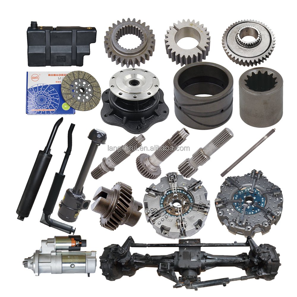 Dongfeng 704 Tractor Spare Parts Seat Clutch Disc Brake Lift Cylinder Differential Casing Brake Valves Brake Pad Distributor