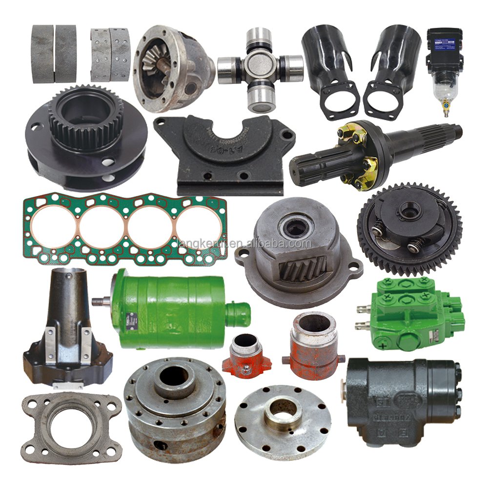Dongfeng 704 Tractor Spare Parts Seat Clutch Disc Brake Lift Cylinder Differential Casing Brake Valves Brake Pad Distributor