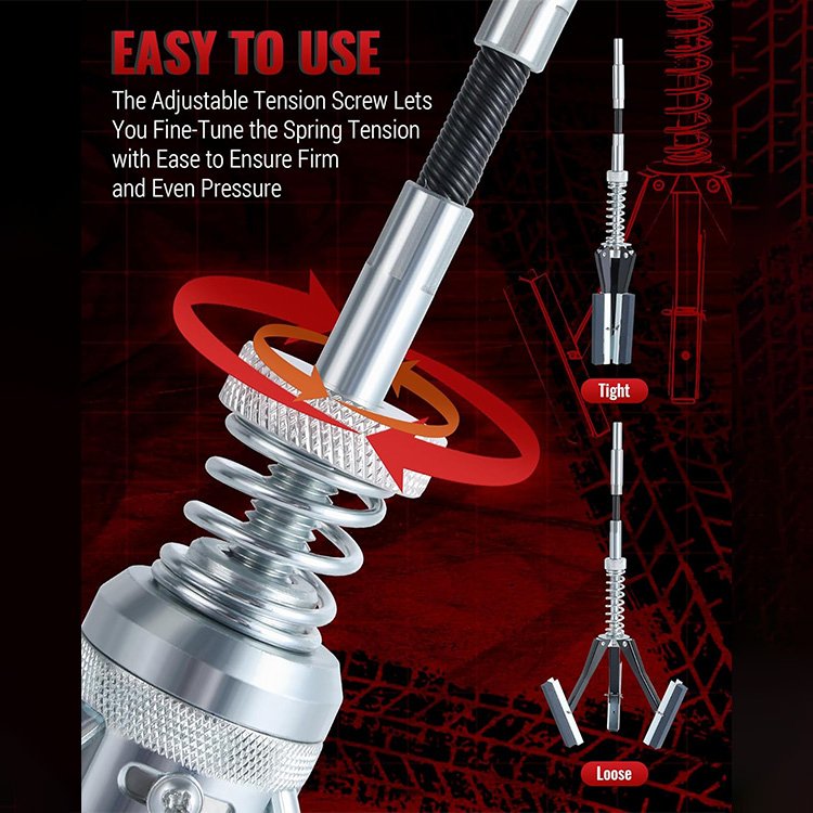 Cylinder Hone Tool Set for Sizes 3/4" to 7" Cylinders 1-1/8" 3" and 4" Diameters