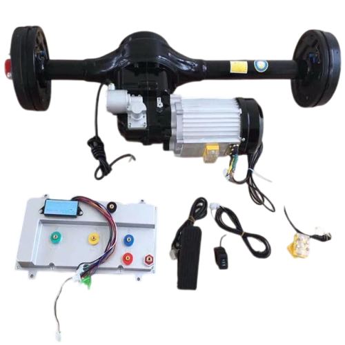 Wholesale Direct Electric Tricycles Accessories Sales Original Manufacturing E Rickshaw Rear Axle Motor Kit Tuktuk Parts Ev Moto