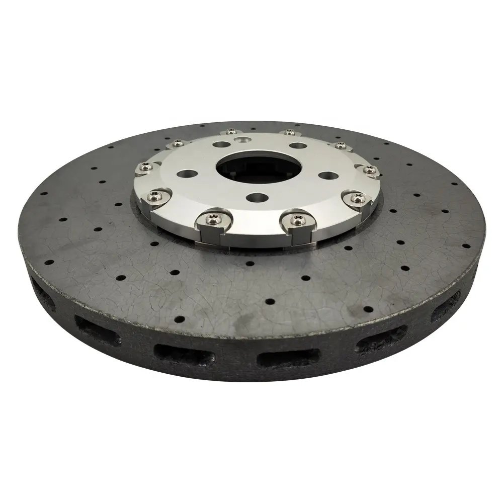 2124210512 Front Carbon Ceramic Brake Disc Accessory for Mercedes Benz C 63 AMG CLS BMW Audi Toyota Nissan Ford Porsche M4