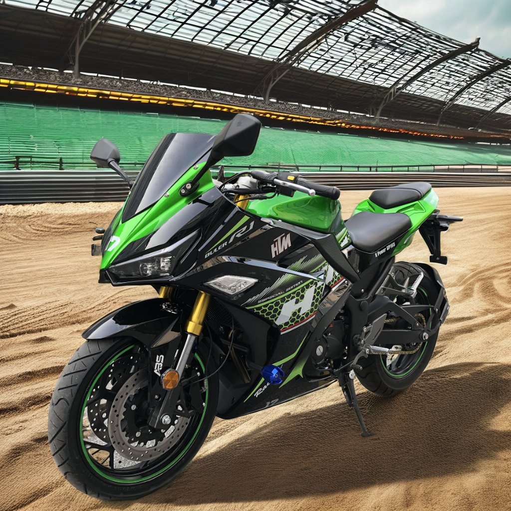 XRZ 250CC High-Speed Racing Dirt Bike 400cc New Electric Start Double Disc Brake Water Cooling CDI 1 Cylinder 4 Stroke