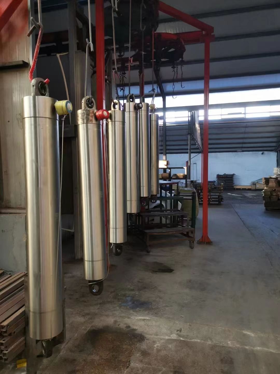Telescopic Oil Cylinder Dump Truck Hydraulic Cylinders