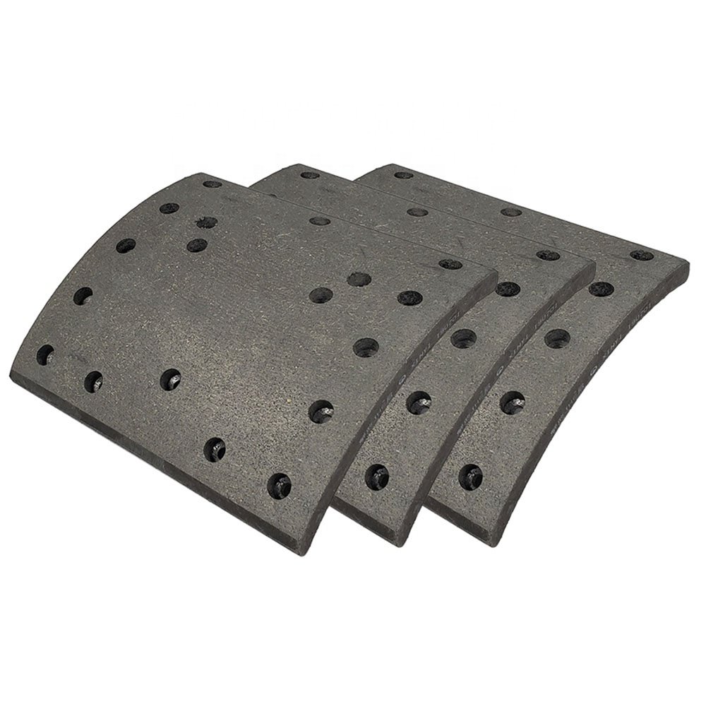 Truck Brake Lining 197(187)X219X18.7 Auto Brake System Wear-resistant 193(182)X219X19.7/16.3 Bus Brake Disc Pads