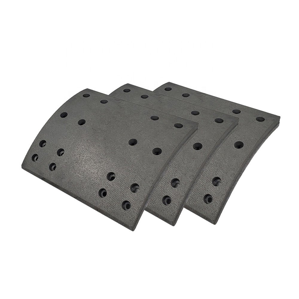 Truck Brake Lining 197(187)X219X18.7 Auto Brake System Wear-resistant 193(182)X219X19.7/16.3 Bus Brake Disc Pads
