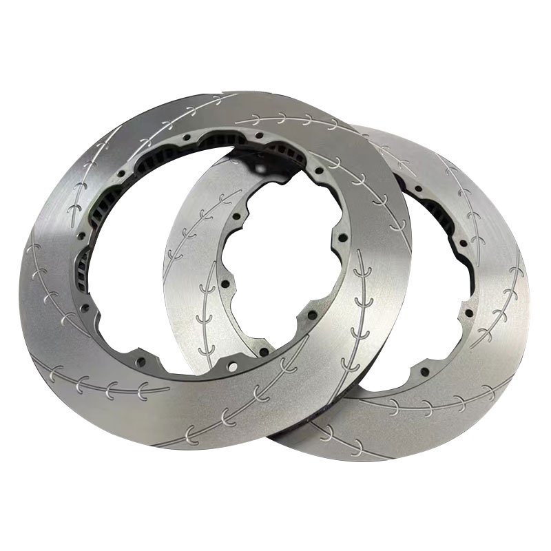 Break System Carbon Ceramic Brake Disc Rotor Brake Bells for 350*32mm K65