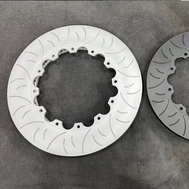 Break System Carbon Ceramic Brake Disc Rotor Brake Bells for 350*32mm K65